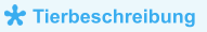 Tierbeschreibung